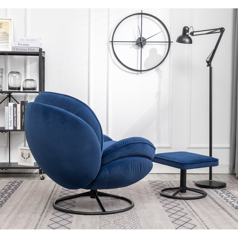 Mercury Row® Myler Upholstered Swivel Accent Chair & Reviews Wayfair